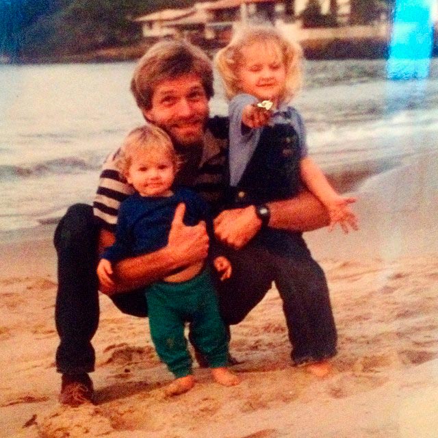 Kike Kreuger na infância